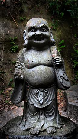 布袋尊 iPhone8/Android待受け、縦横比19×6